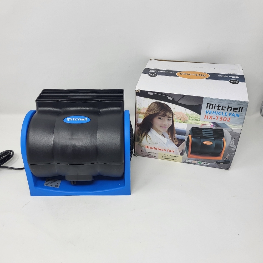 12V Portable Mini Auto Car Vehicle Cooling Fan Super Quiet Fan 2-Speed